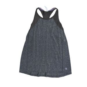 CHAMPION Grey Razor Back Athletic Tank Top Size Medium